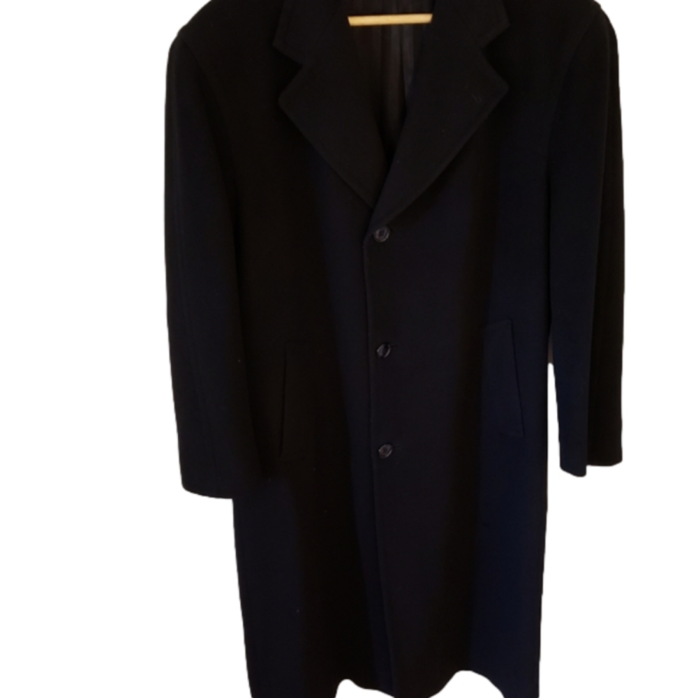VINTAGE TESSUTO ITALIANO CASHMERE WOOL BLEND COAT